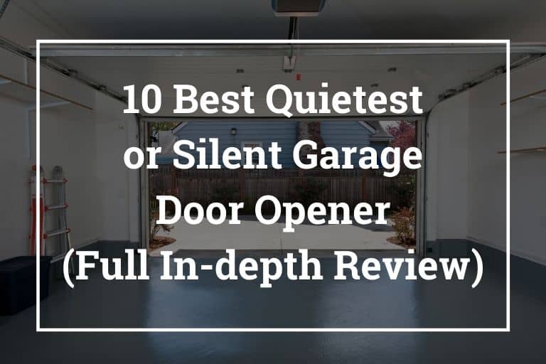 silent garage door openers